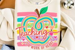 Teacher Png, Teaching is a Work Png Product Image 1