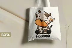 Funny Animal Quotes Sublimation T-Shirt Design 08 Product Image 3