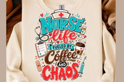 Funny Nurse Shirt, Nurse PNG Product Image 1