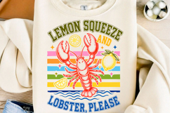 Lemon Squeeze and Lobster Please Funny Product Image 1