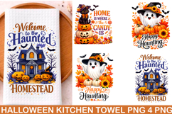 Halloween Kitchen Towel PNG, Funny Halloween PNG Product Image 1