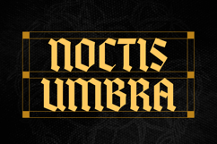 Quitestar - Modern Gothic Blackletter Font Product Image 6