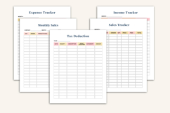 2026 &amp; 2027 Financial Bookkeeping Planner Product Image 4
