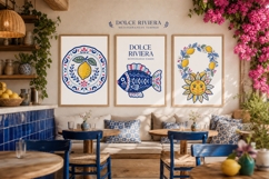Dolce Riviera Mediterranean Folk Clipart Bundle Product Image 8