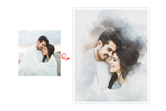 Portrait Painting Watercolor Effect Product Image 3