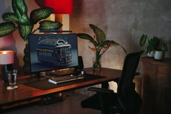 VICTORIAN STYLE TRAMS - Pack of 15 Printable images AI Product Image 8