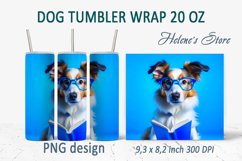 Dog tumbler wrap | Tumbler sublimation| 20oz tumbler bundles Product Image 9