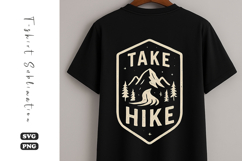 Take a Hike SVG | Camping T-Shirt Design Product Image 1