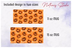 6 Inflated 3D Puffy Halloween Patterns for 11oz - 15oz MUG Product Image 5