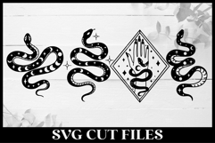 Snakes Celestial Design for Cricut &amp; Silhouette Product Image 1