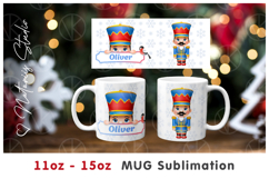 4 Funny Christmas 11oz-15oz Mug Designs. Custom Name Mugs. Product Image 8