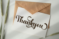 Black Simple Script Product Image 8