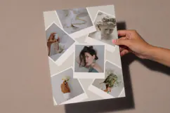 Stacked Photo Collage Editable Canva Template | Printable Product Image 8