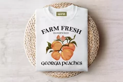 Farm Fresh Market's Vintage Fruit Tee Sublimation Design 08 Product Image 1
