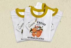 Farm Fresh Market's Vintage Fruit Tee Sublimation Design 08 Product Image 3