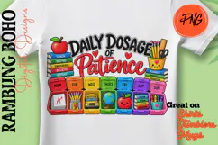 Daily Dose of Patience Teacher Therapy Product Image 1