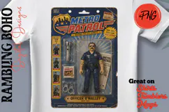 Officer O'Malley Retro Action Figure Toy Product Image 1