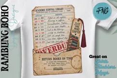 College Student's Library Card One More Chapter Product Image 1