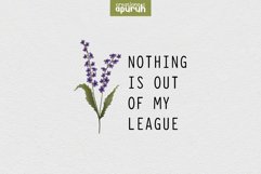 Manifest Quotes with Birth Month Flower Tee 08 Product Image 1