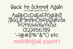 Back to School Again - Handwritten Font Product Image 8