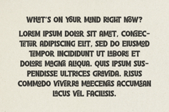 Thick Amore - All Caps Ligature Serif Font Product Image 8