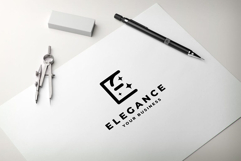 Elegance Letter E Star Logo Product Image 1