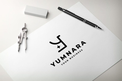 Yumnara Letter Y Sparkle Logo Product Image 2