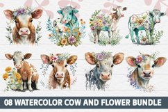 Cow and Flower Sublimation Bundle Product Image 1