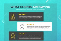 Simple Minimalist CV Curriculum Vita Product Image 8