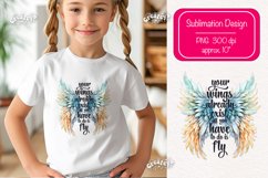 Empowering quotes Girls quotes Inspirational t-shirt design Product Image 1