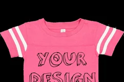 Infant Football Bodysuit Mockups - 12 |PNG|Front/Back - V1 Product Image 12