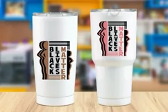 Black Lives Matter SVG PNG EPS DXF Black Woman SVG Cut Files Product Image 8