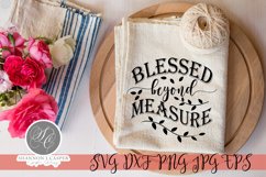 Blessed Beyond Measure| Wood Sign Template Product Image 7