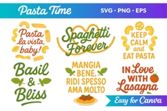Italian Food Lettering Stickers Product Image 1