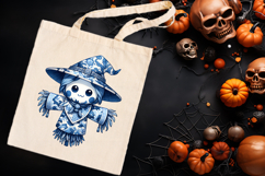 Funny Halloween garden scarecrow clipart t shirt designs png Product Image 1