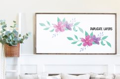 Floral Pink Moon Design for Sublimation Product Image 8