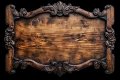 Vintage Wooden Signage Mockup Template Product Image 2