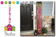 Hello Spring Vertical SVG File Product Image 1