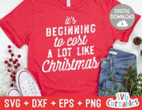 Christmas SVG | Cost A Lot Like Christmas | Shirt Product Image 4
