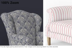 Armchair Upholsteries Studio Mockup Set Product Image 10