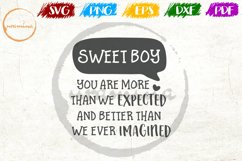 Sweet Boy Kids Playroom Quote Art Product Image 1