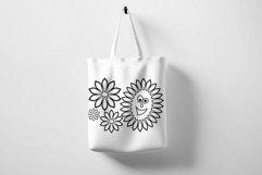 Flowers svg Funny Sunflower svg Flower svg Product Image 2