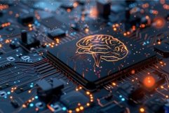 Artificial intelligence cpu performing machine learning oper Product Image 1