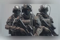 Soldiers in Arms A Glimpse of Military Might 35 Product Image 1