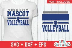 Volleyball SVG | Volleyball Template 009 | Shirt Design Product Image 1