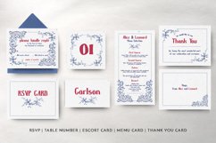 Embroidery Wedding Invitation Suite Product Image 8