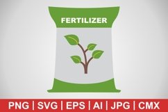 Vector Fertiliizer Icon Product Image 1