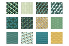Botanical dream Pattern collection, vector ai, eps and Product Image 2