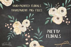 Ivory Florals 7 Bouquets Watercolor Cream Wedding Leaves Product Image 2
