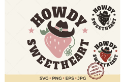 Western Howdy SVG Cowgirl Bacheloret Product Image 1